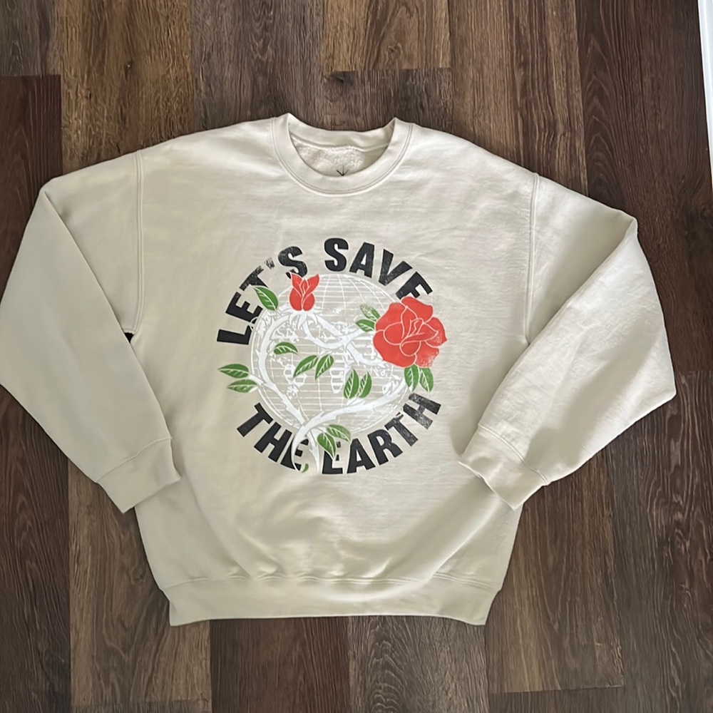 Earthbound crewneck “Let’s save the Earth”